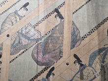 Load image into Gallery viewer, Inishie Genji Monogatari Tosa Ie E Ehon Xiě (The Old Tale of Genji, Tosa Family Illustrated Copy), Circa 1800-1850. A Beautiful Manuscript Copying the Famed 12th Century Scroll, With Four Skillfully Reproduced Paintings