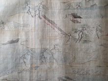 Load image into Gallery viewer, Satake-bon Sanjurokkasen Emaki and Sumiyoshi Daimyojin (The Satake-bon Illustrated Scroll of the Thirty-Six Immortal Poets, and the Sumiyoshi Daimyojin Shrine) Volume 2 of 2, Circa 1600-1700. With 18 Paintings