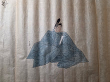 Load image into Gallery viewer, Satake-bon Sanjurokkasen Emaki and Sumiyoshi Daimyojin (The Satake-bon Illustrated Scroll of the Thirty-Six Immortal Poets, and the Sumiyoshi Daimyojin Shrine) Volume 2 of 2, Circa 1600-1700. With 18 Paintings