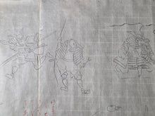 Load image into Gallery viewer, Tosa kō Shū Juni-rui Kassen Emaki (Tosa Hirochika’s Picture Scrolls of the Twelve Zodiac Animals Battle), 1852. Emakimono Set of Two Scrolls Depicting an Illustrated Beast Fable, of the Twelve Zodiac Animals against the Beast Army