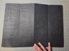 Load image into Gallery viewer, Shèng mán shī zǐ hǒu yī chéng dà fāngbiàn fāngguǎngjīng (The Great Expedient Means of the Śrīmālādevī Siṃhanāda Sūtra), Circa 1700-1800. Korea, or Possibly East Sichuan. An Extraordinarily Rare Manuscript. with 69 Full Pages of Illustrations.