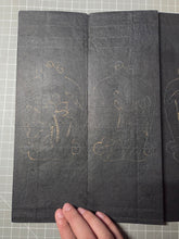 Load image into Gallery viewer, Shèng mán shī zǐ hǒu yī chéng dà fāngbiàn fāngguǎngjīng (The Great Expedient Means of the Śrīmālādevī Siṃhanāda Sūtra), Circa 1700-1800. Korea, or Possibly East Sichuan. An Extraordinarily Rare Manuscript. with 69 Full Pages of Illustrations.