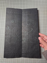 Load image into Gallery viewer, Shèng mán shī zǐ hǒu yī chéng dà fāngbiàn fāngguǎngjīng (The Great Expedient Means of the Śrīmālādevī Siṃhanāda Sūtra), Circa 1700-1800. Korea, or Possibly East Sichuan. An Extraordinarily Rare Manuscript. with 69 Full Pages of Illustrations.