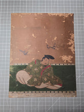Load image into Gallery viewer, Nineteen Paintings from a Sanjurokkasen (Thirty-Six Immortals of Poetry) Series, Circa 1603-1700. Sumptuously Illuminated Examples, possibly by a Major School