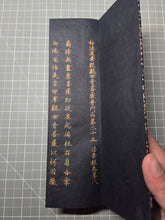 Load image into Gallery viewer, Jōdosanbukyō Kundoku (Reading of the Three Pure Land Sutras), Circa 1924-1927. Six Illuminated Manuscript Sutras containing the Buddhist Contemplation on the Sutra of Immeasurable life, Amitabha Sutra, Infinite Life Sutra, and Lotus Sutra