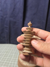 Load image into Gallery viewer, Hyakumanto Darani (The One Million Pagodas and Dharani Prayers), Circa 764-770. A Rare, Surviving Example of the Oldest Traceable Publication in the World, with the Original Pagoda, and Provenance of the Horyu-ji Temple Gifting. Worn Dharani