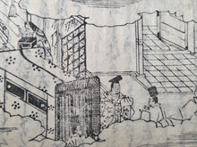 Load image into Gallery viewer, Eiri Genji Monogatari, 1660. The Rare Yokohon Edition with Over 200 Full Page Illustrations. Two from Another Set, and One Near Contemporary Volume, Entirely Handwritten and Hand Drawn. The Earliest, Illustrated Version of the Tale of Genji, in 30 Volumes
