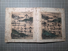 Load image into Gallery viewer, Ogurayama Shikishi, Circa 1600-1750. A Masterfully Illuminated Set of 30 Leaves from the Ogura Shikishi, in the Style of Fujiwara no Teika, by a Member of the Shijo Clan