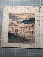 Load image into Gallery viewer, Ogurayama Shikishi, Circa 1600-1750. A Masterfully Illuminated Set of 30 Leaves from the Ogura Shikishi, in the Style of Fujiwara no Teika, by a Member of the Shijo Clan