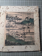 Load image into Gallery viewer, Ogurayama Shikishi, Circa 1600-1750. A Masterfully Illuminated Set of 30 Leaves from the Ogura Shikishi, in the Style of Fujiwara no Teika, by a Member of the Shijo Clan