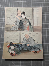 Load image into Gallery viewer, A Shunga Album of an Amorous Couple, Circa 1900-1950. Twelve Erotic Paintings