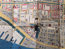Load image into Gallery viewer, Edo Kiriezu (Cut-in-Pieces Map of Edo), 1852-1864. A Near Complete Chart of Tokyo, In Thirty Hand Colored Woodblock Print Maps. The Owariya Ban Kiri-e Zu