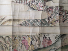 Load image into Gallery viewer, Oeyama Emaki (Oeyama Picture Scroll), Circa 1800-1850. An Emakimono Handscroll with Many Paintings of this Tale of Oni King Shuten Doji, Being the Second of Two Scrolls