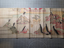 Load image into Gallery viewer, Oeyama Emaki (Oeyama Picture Scroll), Circa 1800-1850. An Emakimono Handscroll with Many Paintings of this Tale of Oni King Shuten Doji, Being the Second of Two Scrolls
