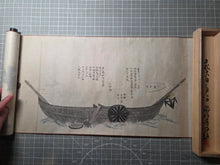 Load image into Gallery viewer, Amerika-sō Aishū Uraga Tsu Torai Emaki Ken-ichi and Makuni (Picture Scroll of the Arrival of the Uragazu Migrants from the Sagami Province of America Volumes 1 and 2), Circa 1853. Two Rare Black Ship Scrolls of the Perry Expedition