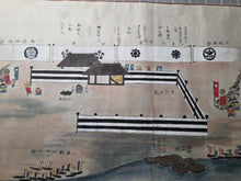 Load image into Gallery viewer, Amerika-sō Aishū Uraga Tsu Torai Emaki Ken-ichi and Makuni (Picture Scroll of the Arrival of the Uragazu Migrants from the Sagami Province of America Volumes 1 and 2), Circa 1853. Two Rare Black Ship Scrolls of the Perry Expedition