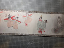 Load image into Gallery viewer, Tanuki no Majutsu Makimono (The Magic of the Tanuki Picture Scroll), 1928. A Delightful Emakimono Tale of a Raccoon, with Numerous Painted Scenes of a Comical Nature, and Several Hell Scenes, including a Demonic Procession