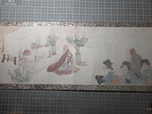 Load image into Gallery viewer, Tanuki no Majutsu Makimono (The Magic of the Tanuki Picture Scroll), 1928. A Delightful Emakimono Tale of a Raccoon, with Numerous Painted Scenes of a Comical Nature, and Several Hell Scenes, including a Demonic Procession