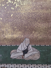 Load image into Gallery viewer, An Illuminated Painting Album of Poets and Calligraphy, Circa 1634-1691. A Beautiful Album in the Style of the Sanjurokkasen, or 36 Immortal Poets
