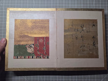 Load image into Gallery viewer, An Illuminated Painting Album of Poets and Calligraphy, Circa 1634-1691. A Beautiful Album in the Style of the Sanjurokkasen, or 36 Immortal Poets