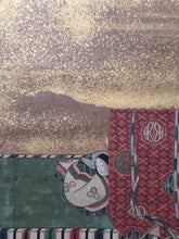 Load image into Gallery viewer, An Illuminated Painting Album of Poets and Calligraphy, Circa 1634-1691. A Beautiful Album in the Style of the Sanjurokkasen, or 36 Immortal Poets
