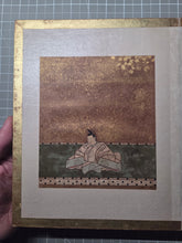 Load image into Gallery viewer, An Illuminated Painting Album of Poets and Calligraphy, Circa 1634-1691. A Beautiful Album in the Style of the Sanjurokkasen, or 36 Immortal Poets