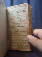 Load image into Gallery viewer, The Book of Common Prayer; Bound With; The Holy Bible Containing the Old and New Testament; Bound With, 1696. In a Fine Contemporary Binding with Silver Fittings