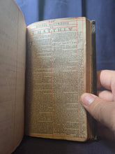 Load image into Gallery viewer, The Holy Bible containing the Old Testament and the New, 1698. A Finely Bound Bible with Contemporary Red Ruling