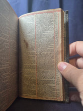 Load image into Gallery viewer, The Holy Bible containing the Old Testament and the New, 1698. A Finely Bound Bible with Contemporary Red Ruling