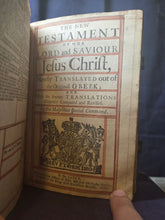 Load image into Gallery viewer, The Book of Common Prayer; Bound With; The Holy Bible Containing the Old Testament and the New; Bound With; A Brief Concordance; Bound With; The Whole Book of Psalmes, 1671/1669/1671/1649. With Silver Fittings and Contemporary Woman Ownership