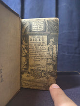 Load image into Gallery viewer, The Holy Bible Containing the Old Testament and The New, 1658. A Pocket-Sized King James Bible with Contemporary Red Ruling. The Pearl Bible