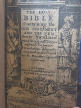 Load image into Gallery viewer, The Holy Bible Containing the Old Testament and The New, 1658. A Pocket-Sized King James Bible with Contemporary Red Ruling. The Pearl Bible