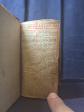 Load image into Gallery viewer, The Holy Bible Containing the Old Testament and The New, 1658. A Pocket-Sized King James Bible with Contemporary Red Ruling. The Pearl Bible