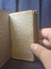 Load image into Gallery viewer, The Holy Bible Containing the Old Testament and The New, 1658. A Pocket-Sized King James Bible with Contemporary Red Ruling. The Pearl Bible