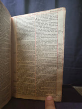 Load image into Gallery viewer, The Holy Bible containing the Old Testament and the New, 1695. An Early Bible with a Beautifully Gilt Tooled Contemporary Binding and Red Ruling