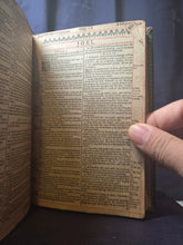 Load image into Gallery viewer, The Holy Bible Containing the Old Testament and the New, 1618(?)/1633. An Early English Bible Ruled in Red, With the First Scottish Edition of the King James New Testament