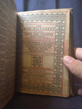 Load image into Gallery viewer, The Holy Bible Containing the Old Testament and the New, 1618(?)/1633. An Early English Bible Ruled in Red, With the First Scottish Edition of the King James New Testament