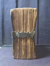 Load image into Gallery viewer, The Holy Bible containing the Old Testament and the New; Bound With; The Whole Book of Psalms Collected into English Meter, 1676/1677. Contemporary Binding with a Curious Spine and Silver Clasp,  and Early Women Ownership Inscriptions