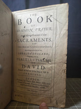 Load image into Gallery viewer, The Book of Common Prayer; Bound With; The Holy Bible, containing the Old Testament and the New, 1688/1690. With a Beautiful Contemporary Binding and Ornate Silver Clasp