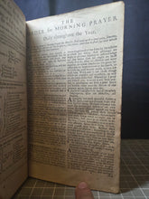 Load image into Gallery viewer, The Book of Common Prayer; Bound With; The Holy Bible, containing the Old Testament and the New, 1688/1690. With a Beautiful Contemporary Binding and Ornate Silver Clasp