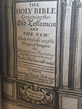 Load image into Gallery viewer, The Book of Common Prayer; Bound With; The Holy Bible, containing the Old Testament and the New, 1688/1690. With a Beautiful Contemporary Binding and Ornate Silver Clasp