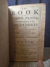 Load image into Gallery viewer, The Book of Common Prayer, together with the Psalter or Psalms of David, 1680. In a Beautifully Tooled Morocco Binding