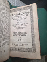 Load image into Gallery viewer, Book of Common Prayer; Bound With; The Genealogies; Bound With; The Holy Bible Containing the Old Testament and the New; Bound With; The Whole Book of Psalmes, 1639/1640. 34 Pages of Engraved Family Trees