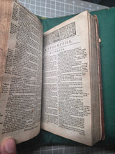 Load image into Gallery viewer, Book of Common Prayer; Bound With; The Genealogies; Bound With; The Holy Bible Containing the Old Testament and the New; Bound With; The Whole Book of Psalmes, 1639/1640. 34 Pages of Engraved Family Trees