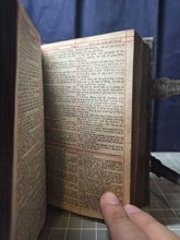 Load image into Gallery viewer, The Holy Bible containing the Old Testament and the New, 1712/1713. A Baskett Bible in a Beautiful Contemporary Binding Commissioned and Owned by a Pious Woman, with Silver Fittings and Engravings