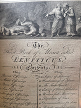 Load image into Gallery viewer, The Holy Bible Ornamented with Engravings by James Fittler from Celebrated Pictures by Old Masters, 1796. The Second Edition of Fittler’s Cabinet Bible, With Over 30 Plates of Beautiful Illustrations