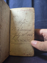 Load image into Gallery viewer, The Holy Bible Containing the Old Testament and The New, 1800. With A Contemporary Ownership Inscription and in a Morocco Binding