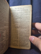 Load image into Gallery viewer, The Holy Bible, containing the Old and New Testaments, 1769. Volume 1 of 2. An Early Bible in a Beautiful Morocco Leather Binding