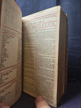 Load image into Gallery viewer, The Holy Bible Containing the Old Testament and the New, 1713. Volumes 1 of 2, Old Testament Only. With Red Ruling and A Tooled Morocco Binding