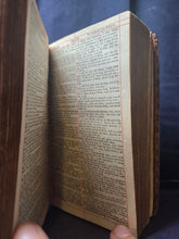 Load image into Gallery viewer, The Holy Bible Containing the Old Testament and the New, 1713. Volumes 1 of 2, Old Testament Only. With Red Ruling and A Tooled Morocco Binding